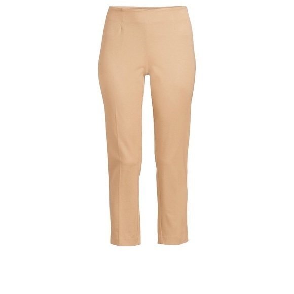 Time and Tru Tan Skinny Four Way Stretch Pants with Side Zipper - Various Sizes - Picture 9 of 15